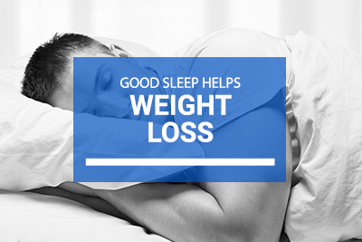 Good Sleep Helps Weight Loss